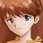 A 48x48 pixel buddy icon featuring a close-up of an anime-style character with brown hair and blue eyes on the left, paired with stylized text reading "Anime IM" and "COM" on a black background to the right.