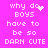 Pixelated text on bright pink background with animated heart and dot effects replacing 'do' in repeated phrase.
