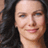 A 2x2 contact sheet of four animated frames from a Gilmore Girls promotional icon featuring a character portrait, text elements, and the WB network logo.