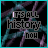 Animated icon with 'IT'S ALL History' text over a dark background of teal and purple lines, displaying color shifts in the text.