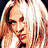 A 48x48 pixel animated contact sheet showing three sampled frames of a celebrity-themed buddy icon with varying color treatments and expressions.