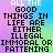 A 3x3 contact sheet of animated frames showing a text-based icon with changing highlighted words on a rainbow gradient background.