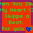 Red background with green text reading "When You Smile My Heart Skips a Beat. For you" and a heart symbol, bordered by blue lines.