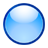 A circular icon with a blue gradient border and a light blue center, rendered in pixelated style.