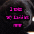 Pixelated image of a person with dark hair and pink text reading "I was so happy" in the top-left, changing to "I am happy" in the bottom-left.