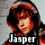 A split-screen image with two male figures and text overlays, one side labeled "Jasper" and the other "or Edward?" with additional text about liking boys cold, dead, and sparkling.