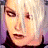 Pixelated image of a person with light hair and dark clothing on left, green background with bright green text 'Original Icons .com' on right.