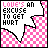A 4x3 contact sheet of a pixel art animation featuring a white speech bubble with pink and black text on a pink-and-white checkered background, showing frame-by-frame variations in the color of individual words.