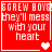 Red square icon with white pixelated text 'SCREW BOYS They'll mess with your heart' and changing heart symbols.