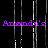 Pixelated text displays 'Amanda's Obsessed' in purple and red, with 'With David' below on a black background featuring vertical gray lines.