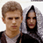 Static 49x49 pixel buddy icon showing two human figures in a close-up composition with light background, rendered in low-resolution pixel art style.