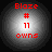 Four circular pixelated icons display red text on a gradient background with varying brightness levels.