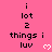 Pixelated pink background with repeated text and heart symbols, showing animated heart pulses in three
