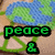 Pixelated globe with green continents and blue oceans on a beige background, overlaid with text elements.