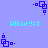 Pixelated blue and cyan text 'Albie!!=]' appears with alternating purple square-and-dot animations on a light purple background.