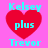 A static image with four identical red heart shapes on a pink background, each containing light blue text.