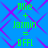 Green text on blue background with purple geometric pattern displays 'Allie + Jasmin = BFFL' repeated twice in two