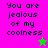 Two side-by-side display identical text with a single star icon changing color between frames