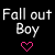 Pixelated text and heart symbols on a black background in two side-by-side frames showing animation changes.