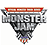 Pixelated static icon featuring a stylized funnel-shaped object with text and color accents, likely representing a music or audio-related brand.