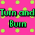 Pixelated text on four colored backgrounds with polka dots: pink, green, white, and gray.