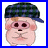 Two side-by-side animated frames of a cartoon pig character with pink skin, wearing different headwear and backgrounds.
