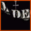 Pixelated of six showing band-related imagery including text, faces, and symbols on orange and black backgrounds