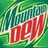 Pixelated Mountain Dew logo on green background with red text overlay reading 'hey chip im all jacked up on Mountain Dew' in yellow pixel font.