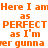 Orange pixelated text repeats across white background in horizontal with alternating phrases