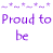 A static contact sheet frame showing a text-based icon with purple pixelated text on white background, bordered by decorative star patterns and partially cropped at the right edge.