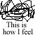 Black-and-white pixelated animation of chaotic scribbles transitioning between three distinct patterns with repeated text below each.