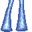 Pixel art of a character with long blonde hair wearing a white top and blue jeans, accompanied by text reading 'every day i wake up asking my self, who is going to brake my heart today'.