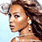 Pixelated image of a woman with long brown hair and earrings, set against green background with red text reading 'Even Beyonce Shops At.. val-mart!!'