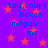 Purple background with red stars and blue text repeating 'tay,court becca maggie, me' in a pattern