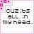 A 3x3 grid of animated frames showing text fading in and out with a pixelated glitch effect, each frame bordered by colored geometric patterns.