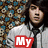 six identical images showing a person in a white jacket and tie against a floral background, with red text overlays reading "My Fave Store is Limited Toc-Joe Jonas"