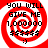 Red and white spiral background with black text reading YOU WILL GIVE ME 1,000,000 $$$$$$ ;)