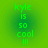 Green gradient background with pixelated text reading 'kyle is so cool !!' in four identical arranged in a