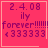 Pixelated pink square with text and symbols; four show identical base content plus one heart or star symbol in the bottom-right corner of two