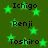 Green star-shaped pixels scattered across a dark green background with repeated text labels in black pixelated font.