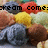 Pixelated image of ice cream scoops with partial text reading 'cream come: all colors' and 'st like peop' over the scoops.