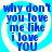 Blue pixelated text on a light blue spiral background, arranged in four identical quadrants with no visible animation changes.