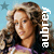 Pixelated static icon of a person with curly hair against light blue background, featuring vertical white text on the right side and a star in the top-left corner.