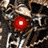 Animated sequence showing a metallic robot head with red eye glow transitioning to a human figure and silver '2' numerals on black background.