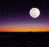 Animated sequence showing text changes over a gradient background with moon icons, displaying phrases about nights and days without sleep or daylight.