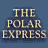 Static image of a building facade with illuminated windows and "THE POLAR EXPRESS" text on the left, plus a partial train illustration in the bottom right.