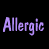 A static contact sheet frame showing a pixelated purple text design on black background with gray transparency area.