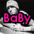 six showing a person in grayscale with pink and black background elements, overlaid with stylized text reading Baby for LyFe Love Ya Always