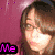 Six distinct pixelated images of people with pink text labels below each, arranged in two of three
