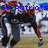 Pixelated image of two football players in uniform with blue text overlay reading 'Go Patriotshard Seym'